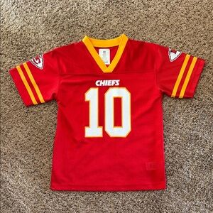 Youth Red and Yellow Chiefs Jersey